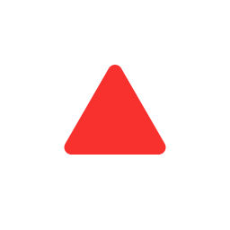 Red Triangle Pointed Up